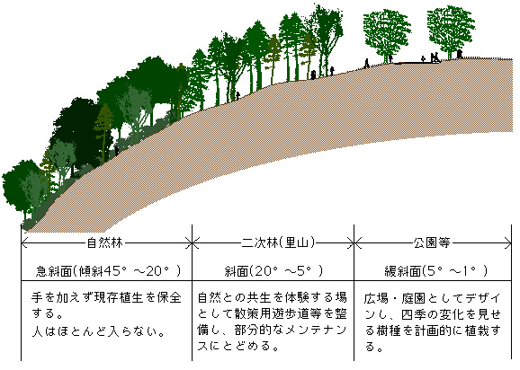 土地形状と土地利用