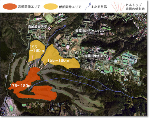 開発エリアの検討